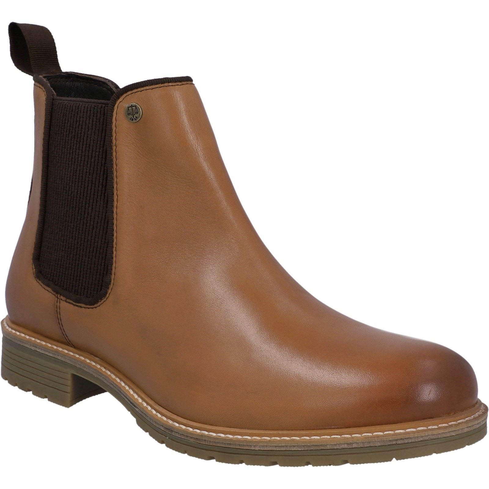 Hunter Munro Dealer Boot Leder Herren Tan Wellington Stiefel