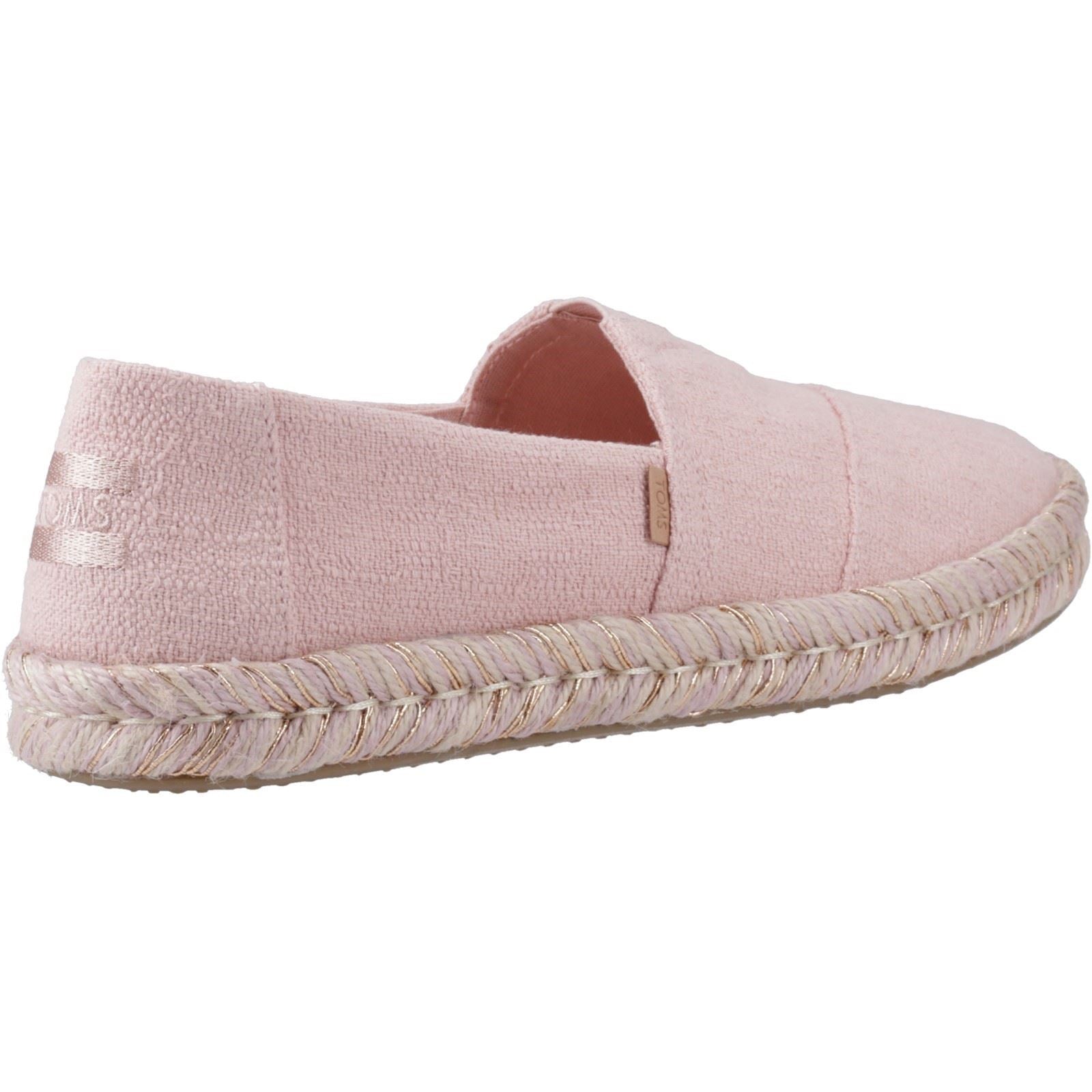 TOMS Alpargata Rope 2.0 Baumwoll Espadrilles Für Damen In Blassrosa