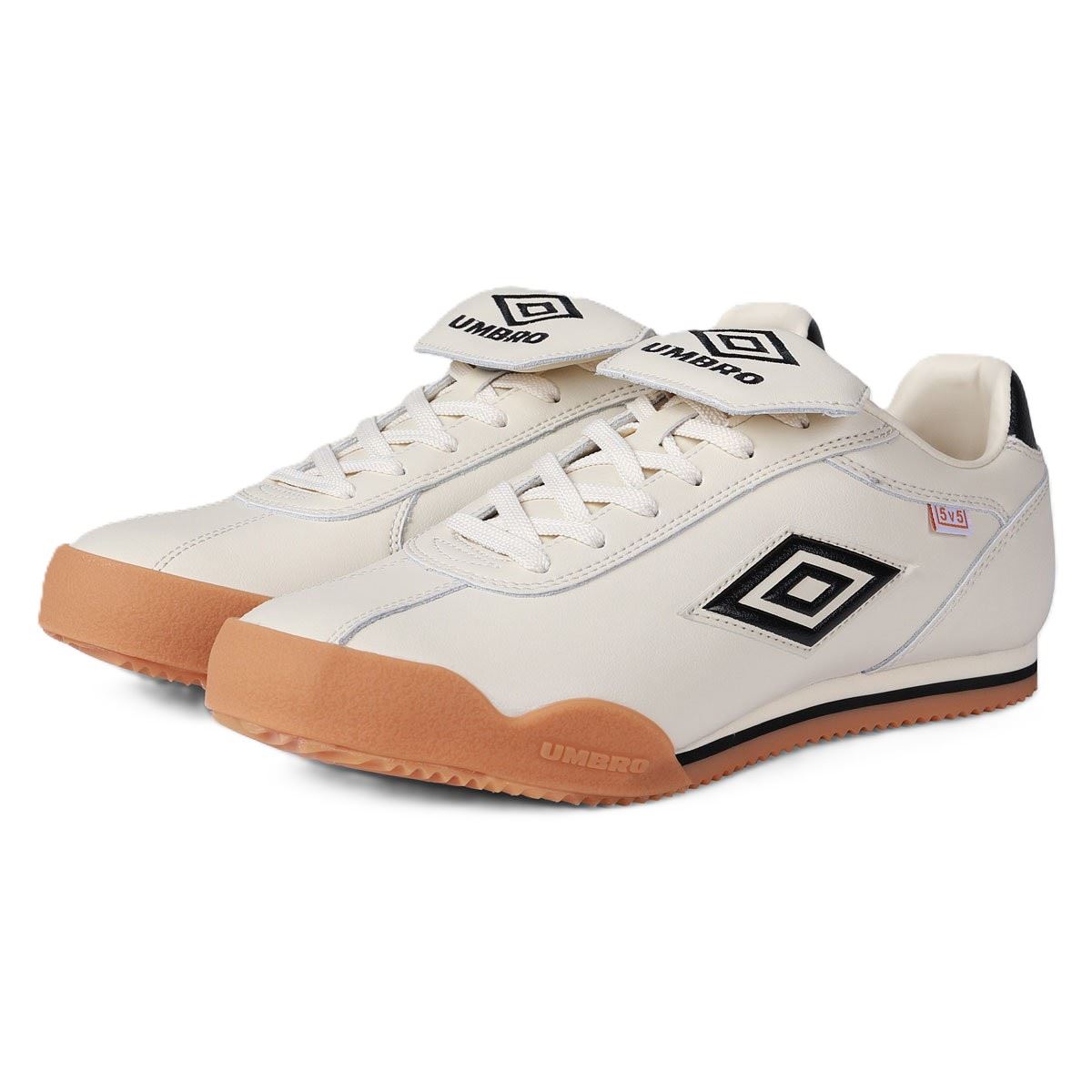 Umbro 5V5 Leder Weiße Sneaker