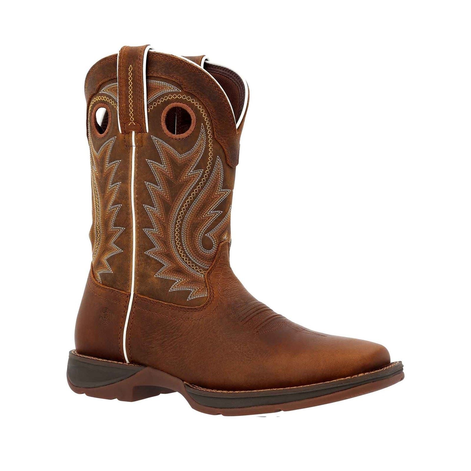 Durango Rebel Herrenstiefel Aus Braunem Sattelleder