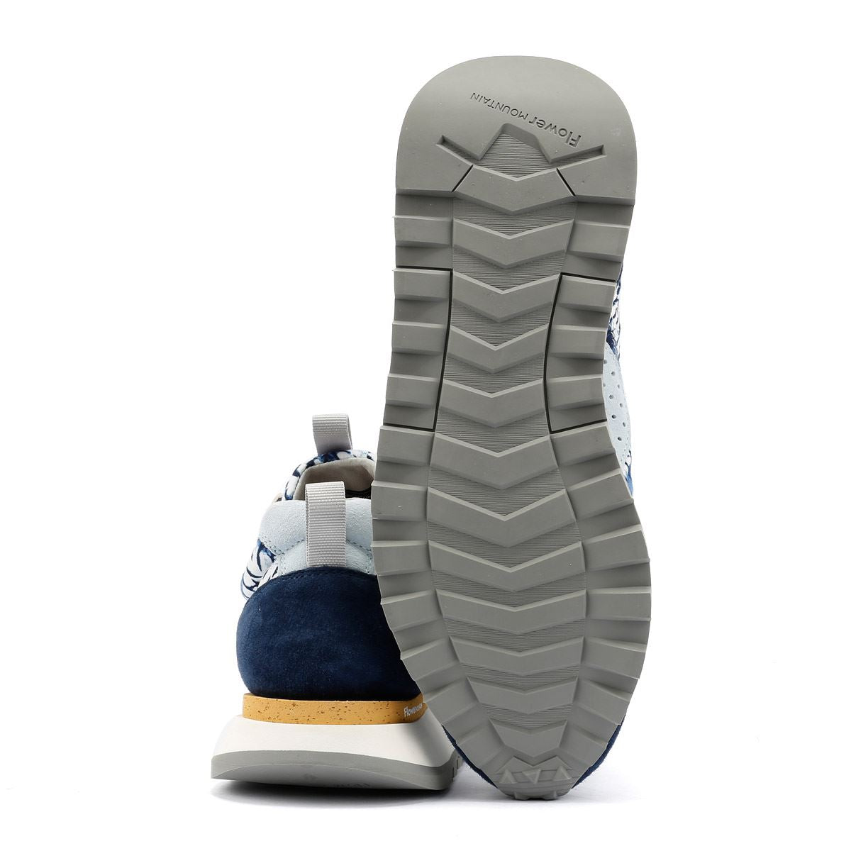 Flower Mountain New Asuka Blau Sneakers