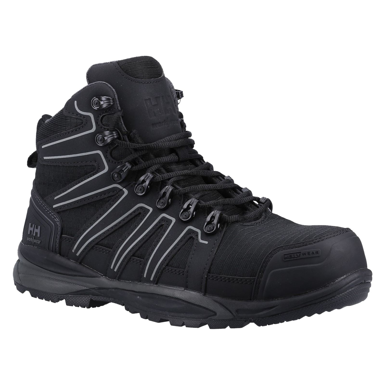 Helly Hansen Workwear Manchester Mid S3 Synthetik Schwarz/Grau