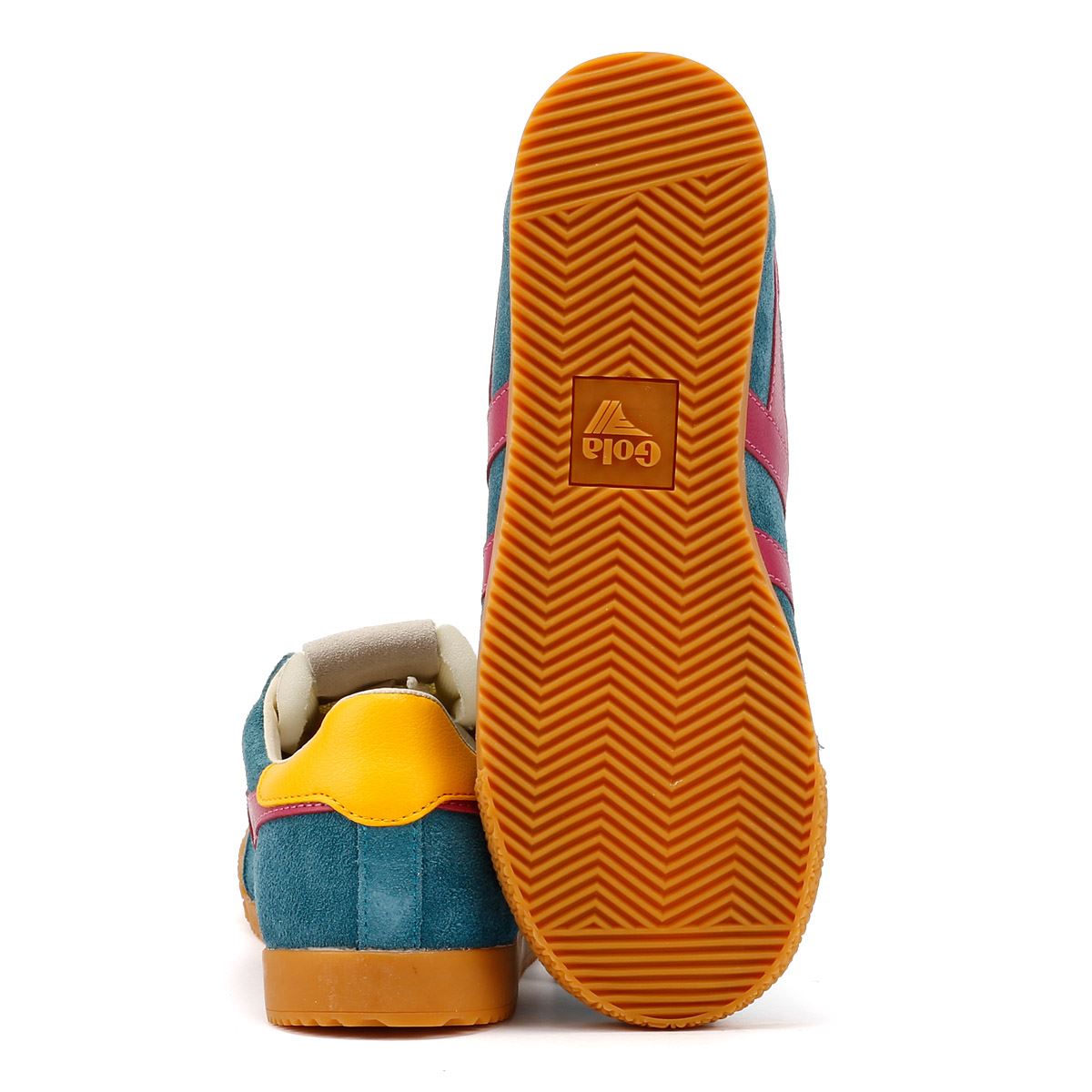 Gola Elan Wildleder Damensneaker In Blau