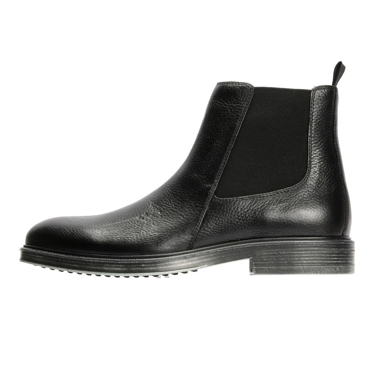 Geox Henreys Leder Herren Schwarze Stiefel