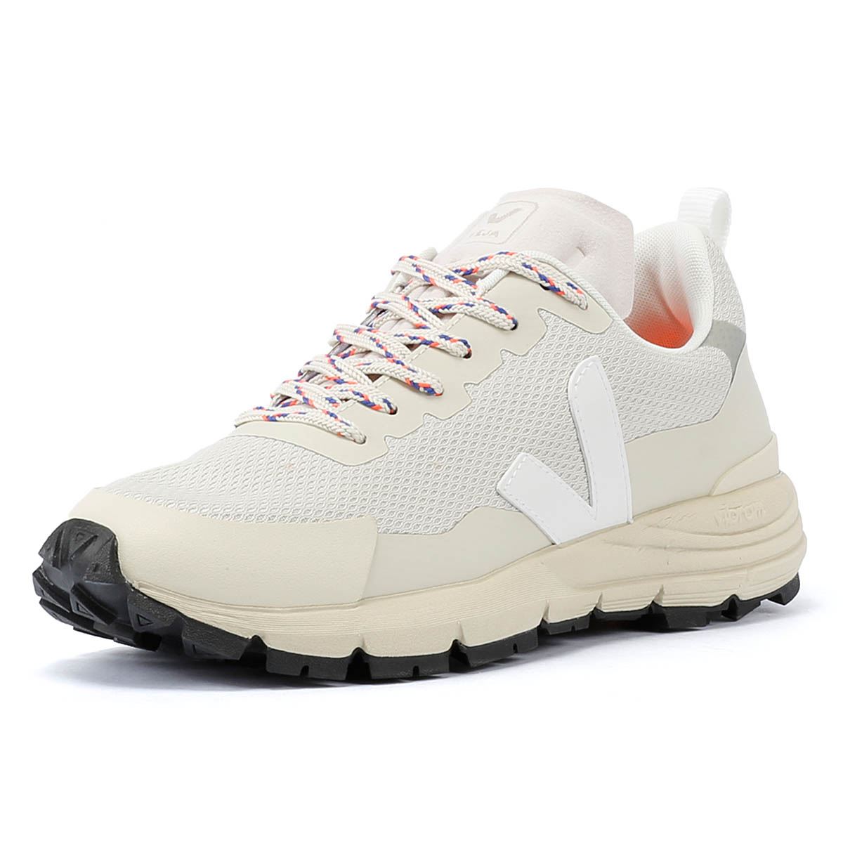 Veja Dekkan Synthetik Damensneaker In Natur/Weiß