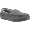 Hush Puppies Annie Mocassin Damen Hausschuhe aus Wildleder in Grau