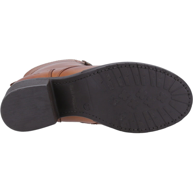 Hush Puppies Harriet Leder Damen Stiefeletten In Beige