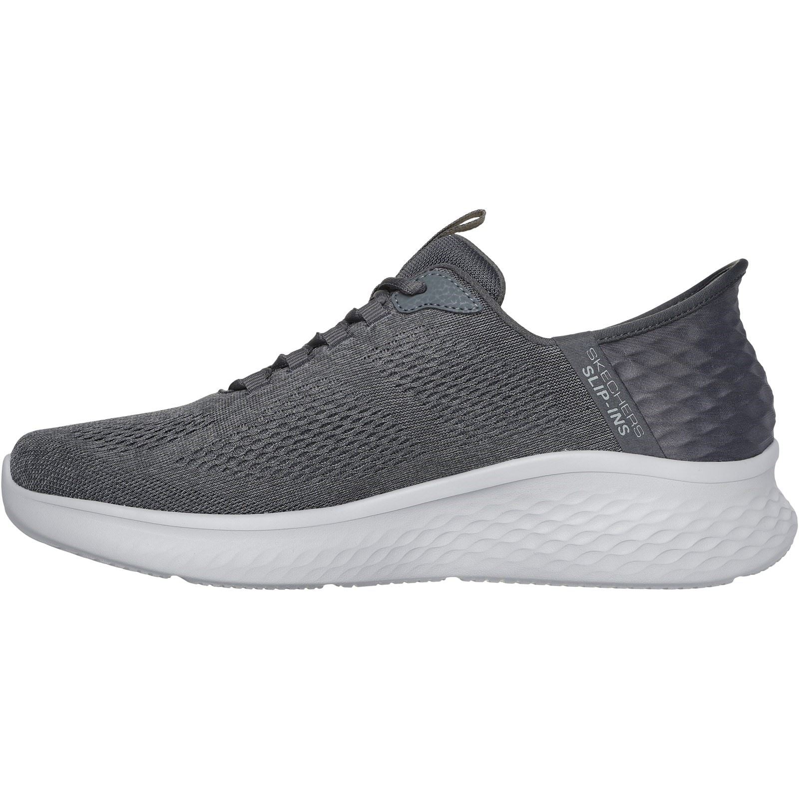 Skechers Skech-Lite Pro Primebase Textile Herren-Sneaker In Anthrazit/Blau