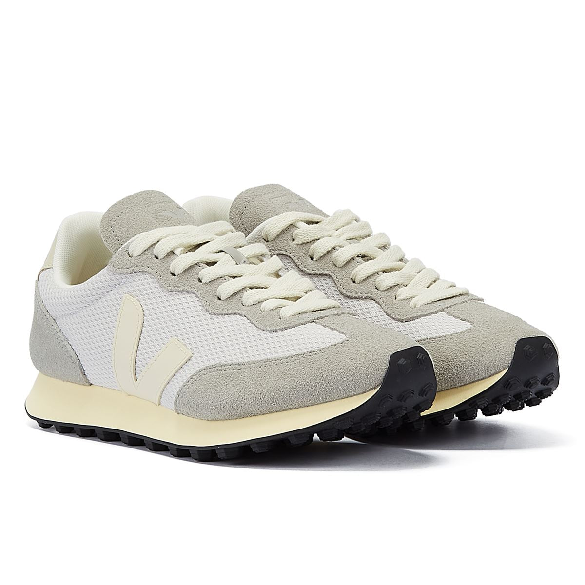 Veja Rio Branco Damen Graue/Pierre Sneakers