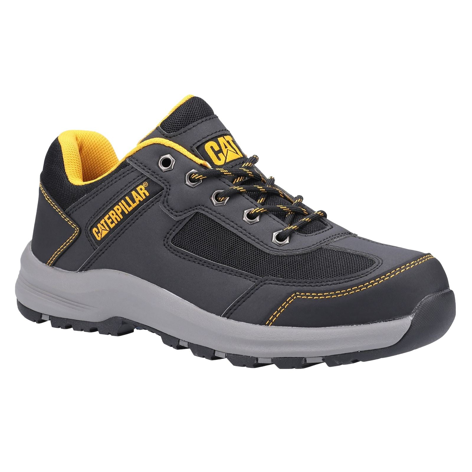 Caterpillar Elmore Low Synthetische Graue Sicherheitsausführung Schuhe
