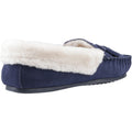 Hush Puppies Agnes Damen Hausschuhe aus Wildleder in Marineblau