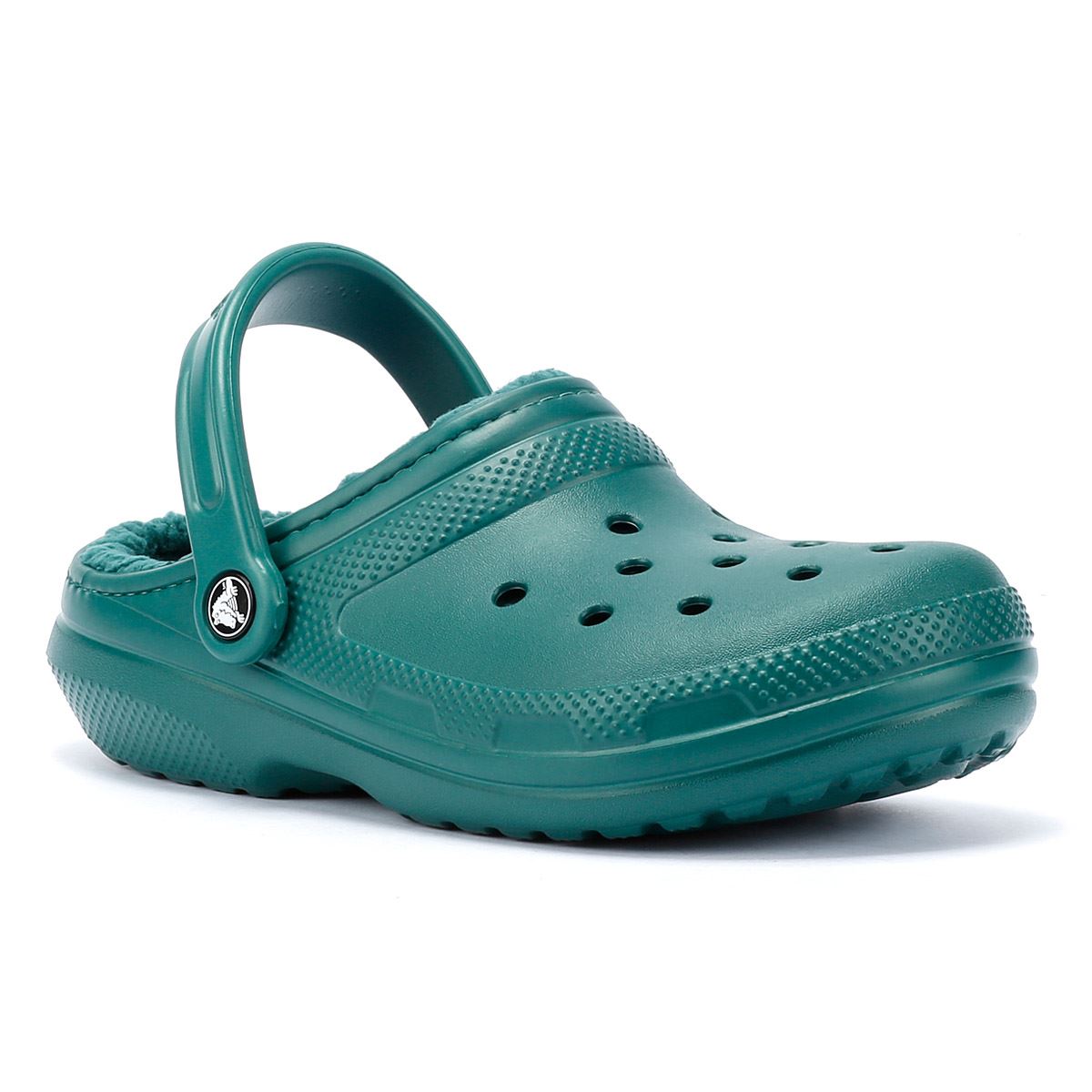 Crocs Classic Lined Damen Sandalen In Grün
