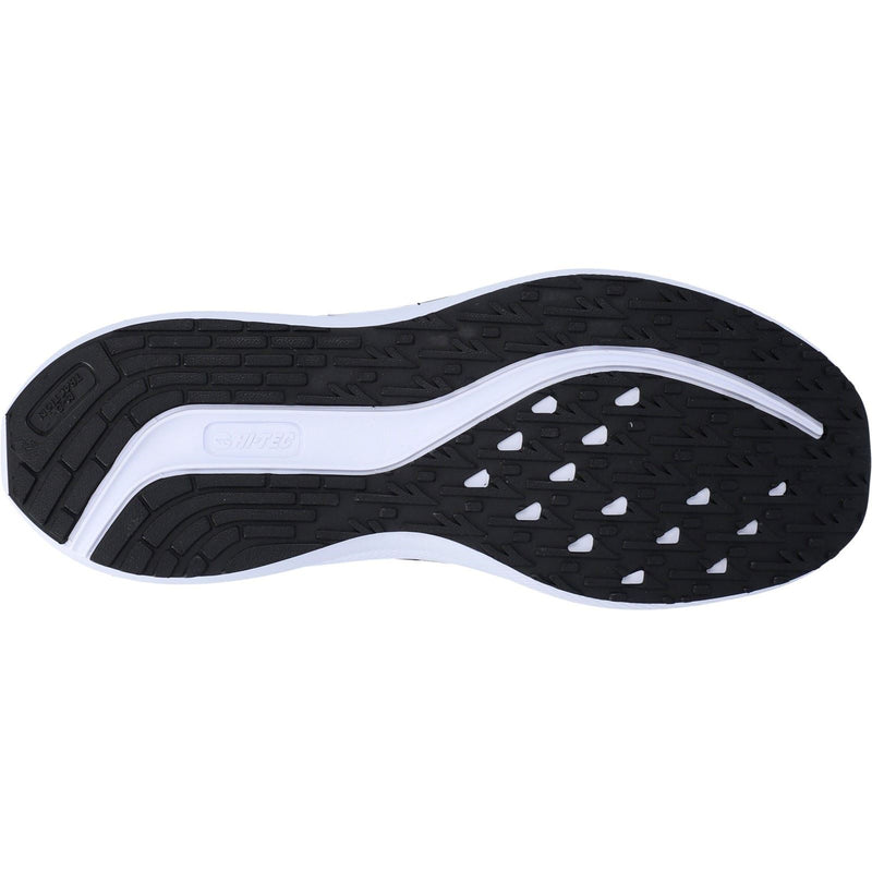 Hi-Tec Santorini Polyester Herren Sneaker In Cool Grey/Schwarz/Acid Lime