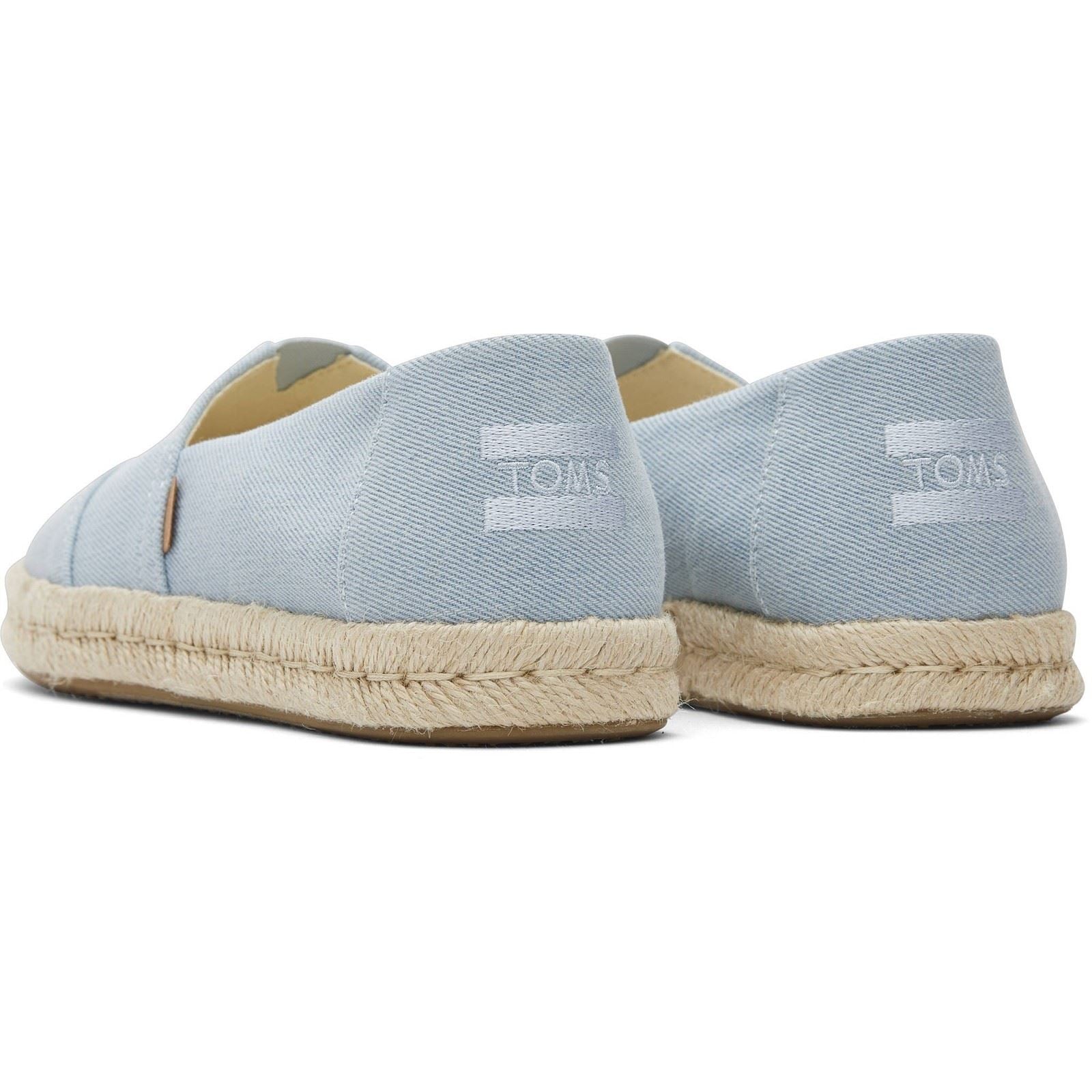 TOMS Alpargata Rope 2.0 Textil Damen Hellblaue Espadrilles