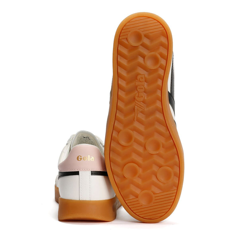 Gola Stadia Damen Sneaker Aus Weißem Leder