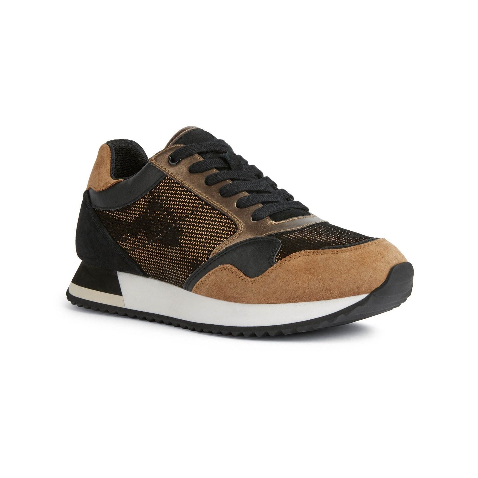 Geox Doralea Leder Damen Bronze/Toffee Sneakers