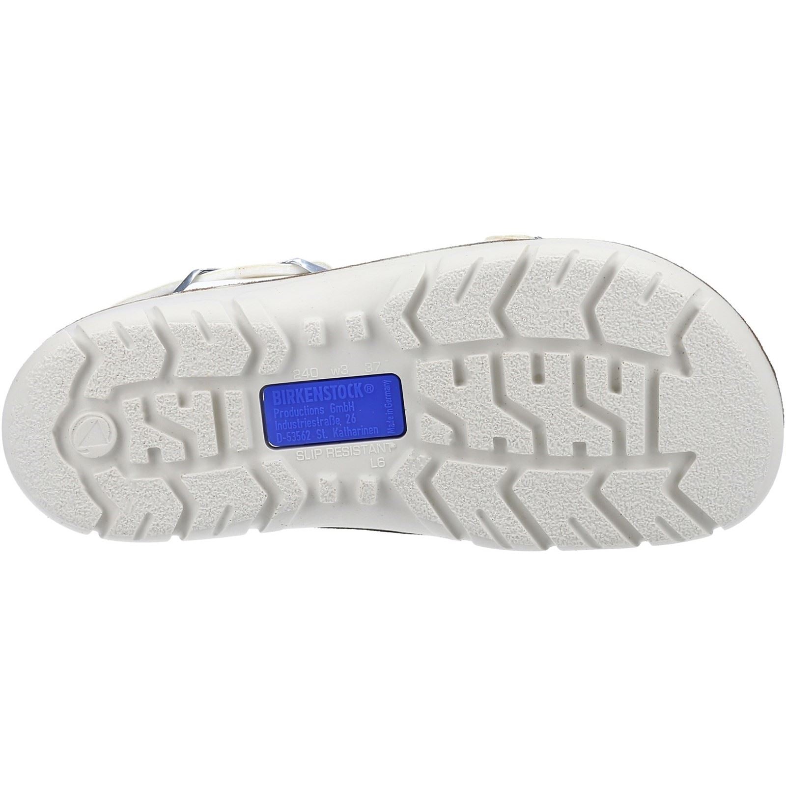 Birkenstock Saragossa Synthetische Damen Sandalen In Weiß