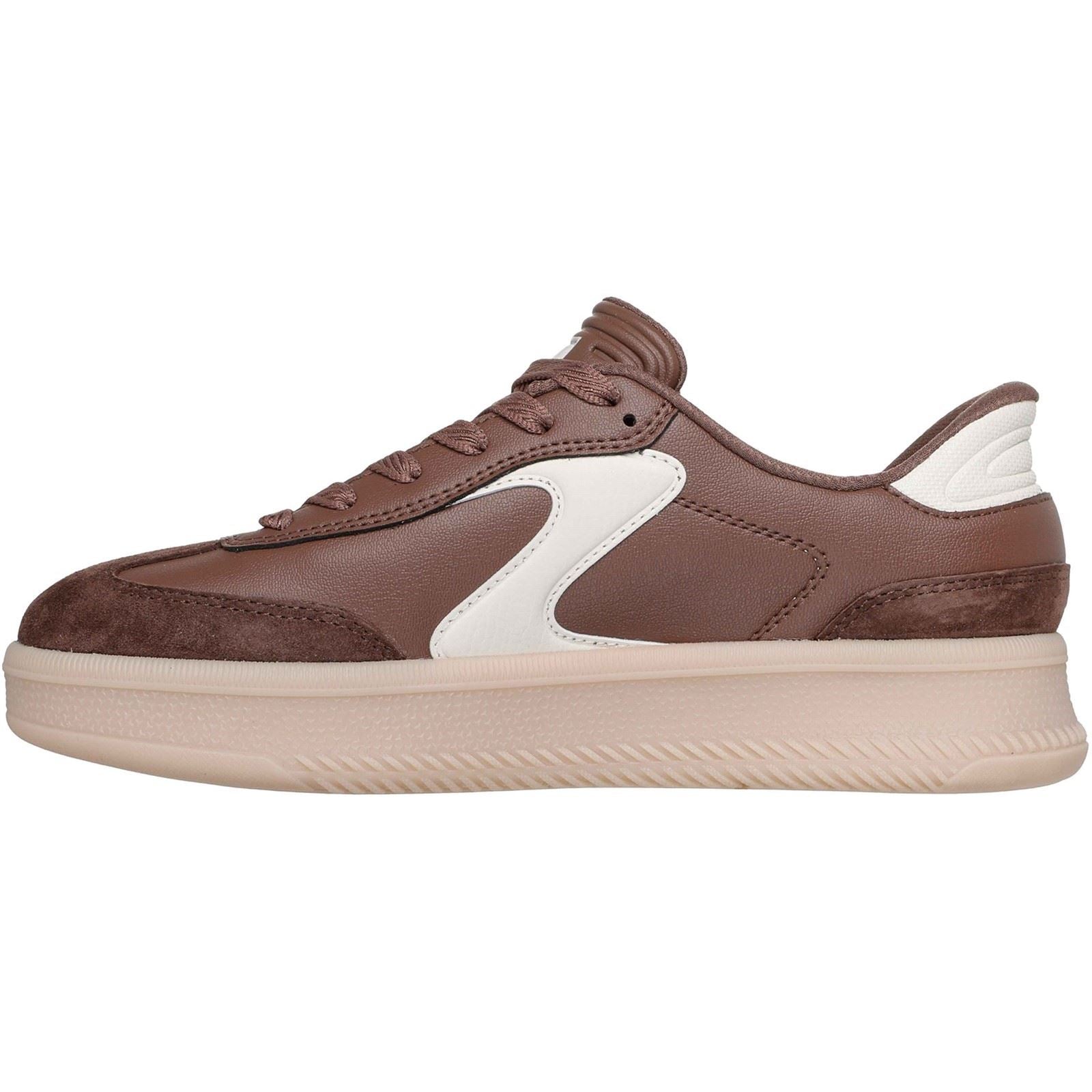 Skechers Hotshot HI - Lifted Luxe Polyurethan Damen Braune Sneakers