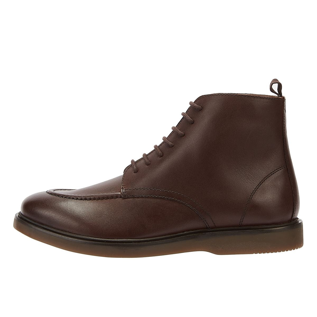 H By Hudson Carlo Leder Herren Stiefel Braun