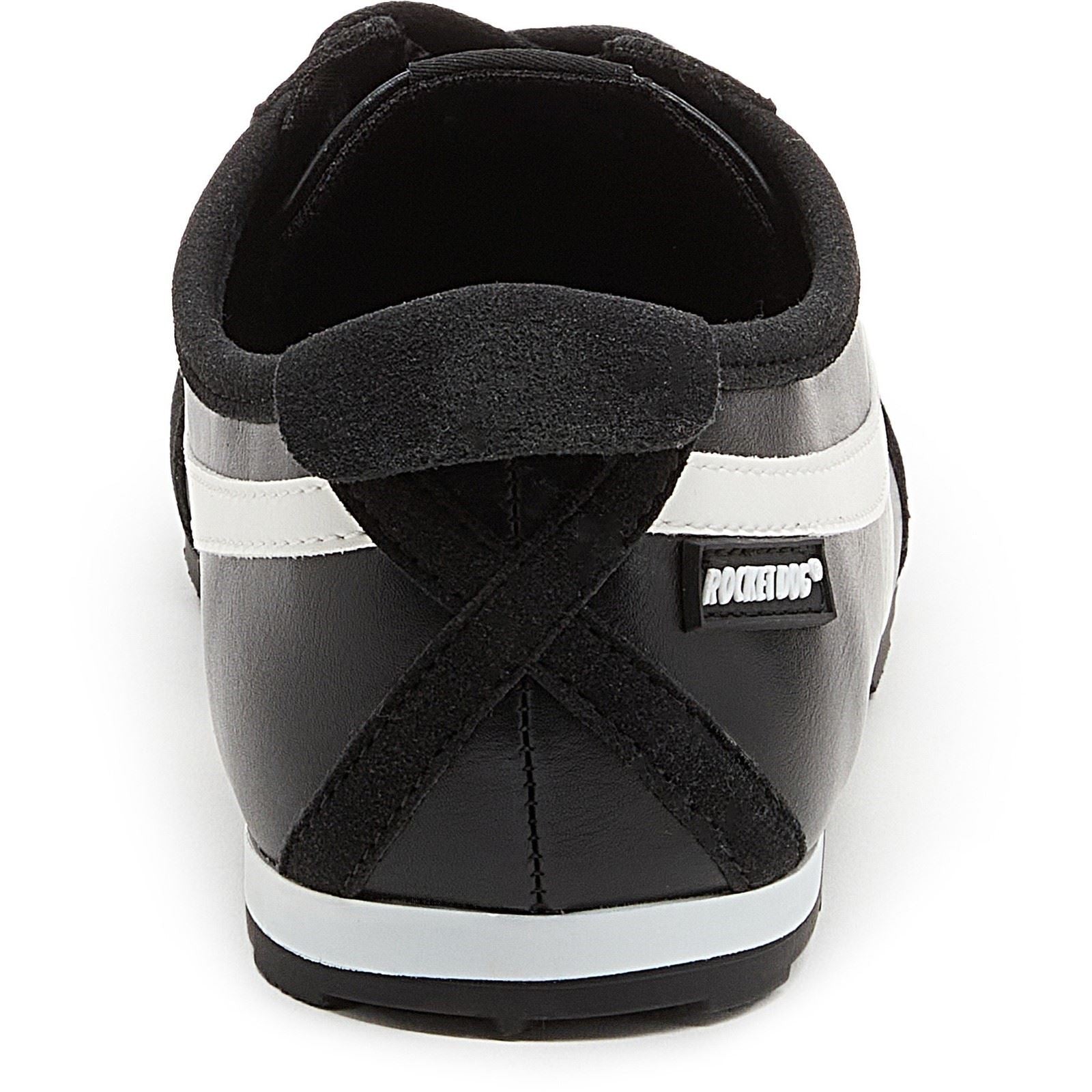 Rocket Dog Destin PU Combo Polyurethan Damenturnschuhe Schwarz/Weiß