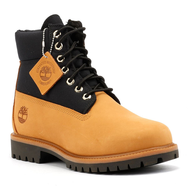 Timberland 6 Inch Premium Workwear II Herren Stiefel Aus Gelbem Leder
