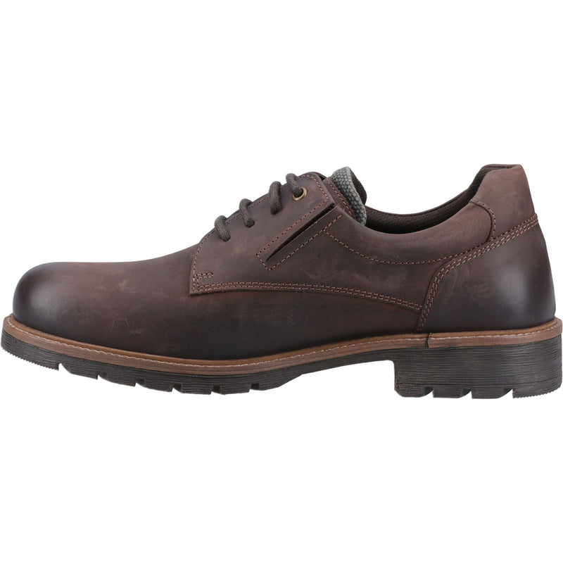 Cotswold Ebrington Herren Schnürschuhe aus braunem Leder