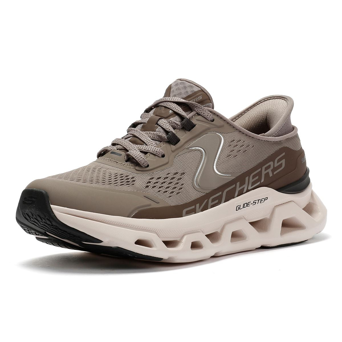 Skechers Slip-Ins Glide Step Altus Mesh Damen Sneaker In Grau