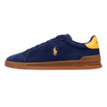 Ralph Lauren Heritage Court II Herren Sneaker Aus Blauem Wildleder