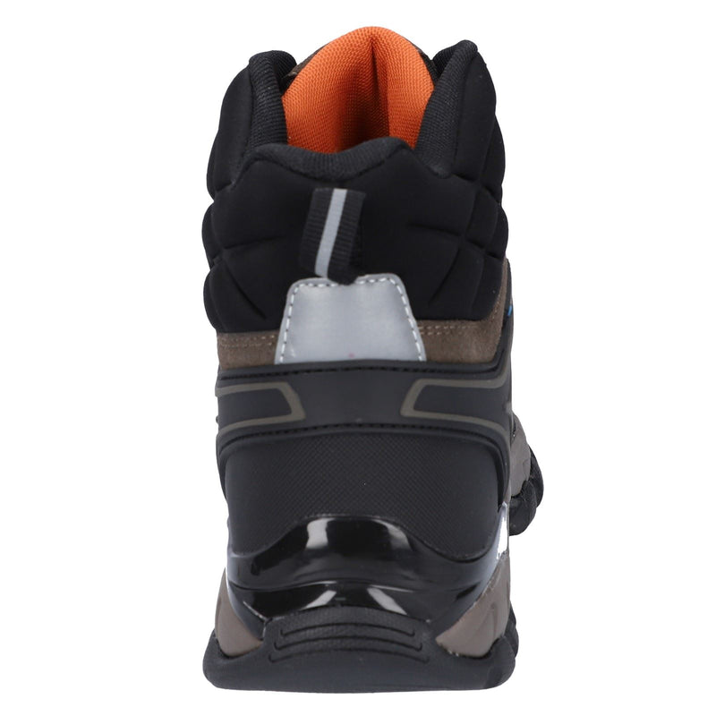 Hi-Tec V-Lite Explorer WP Rinds Wildleder Herren Wanderschuhe In Kastanienbraun/Orange