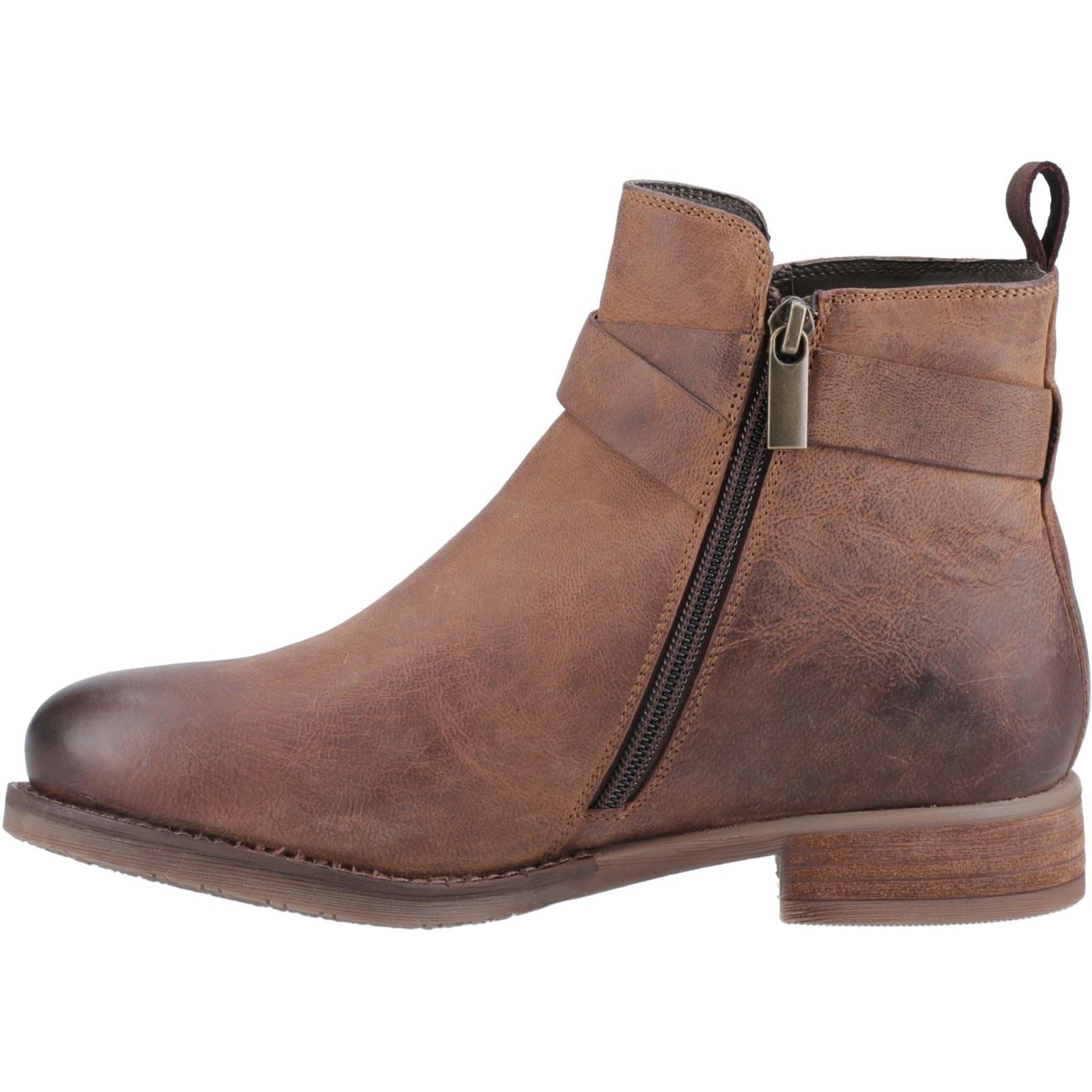 Hush Puppies Elise Damenstiefel aus braunem Leder