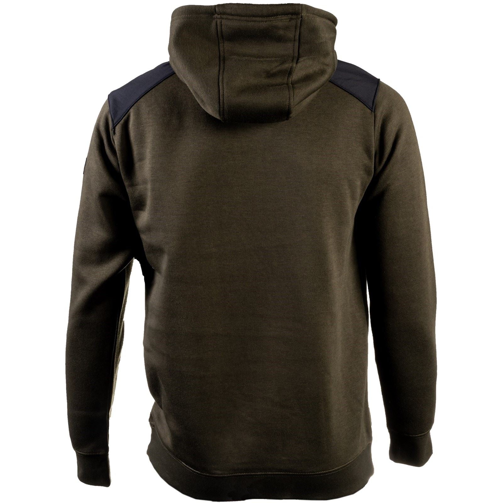 Caterpillar Essentials Polyester Herren Grün Kapuzenpullover