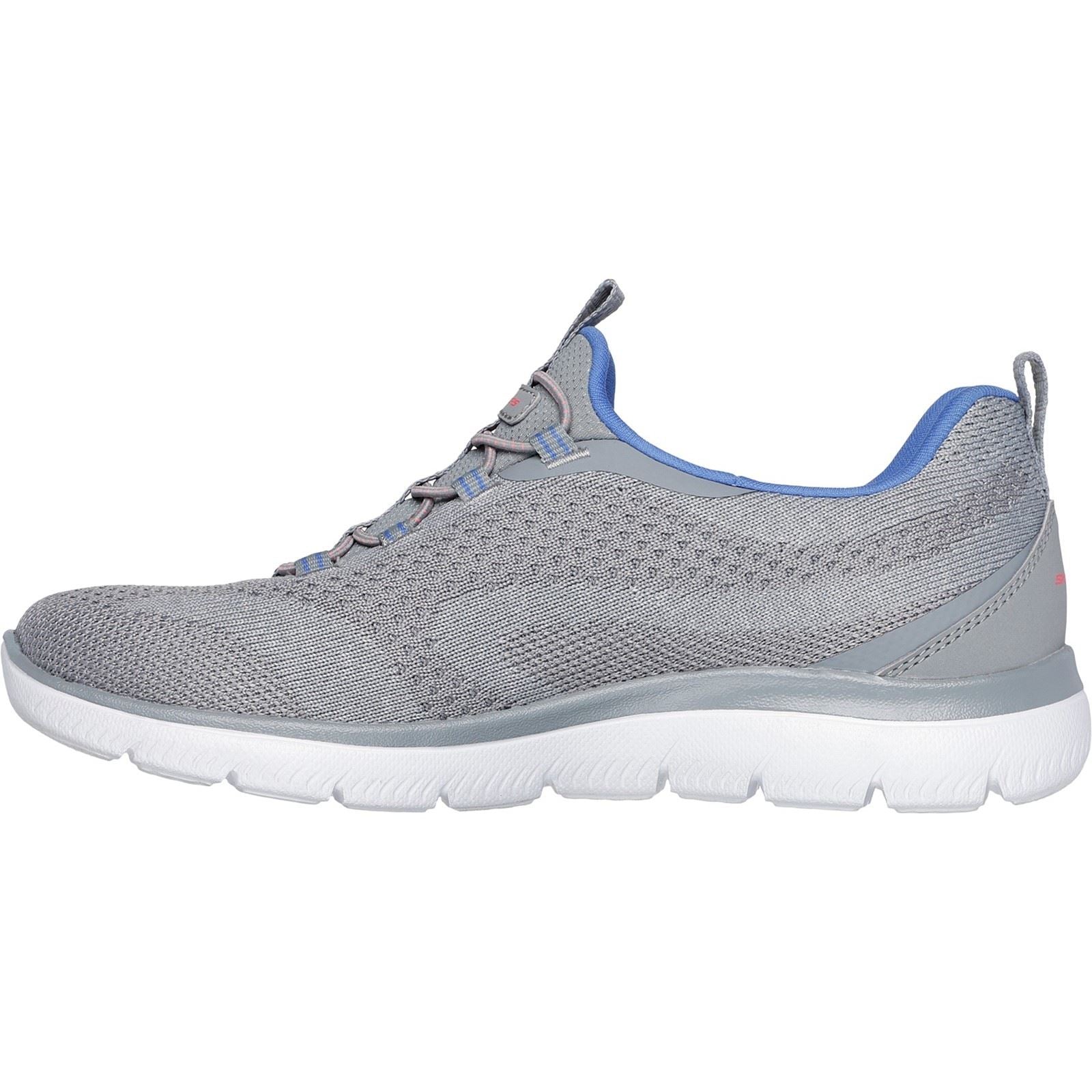 Skechers Summits New Nature Textile Damen Sneaker In Grau/Multi