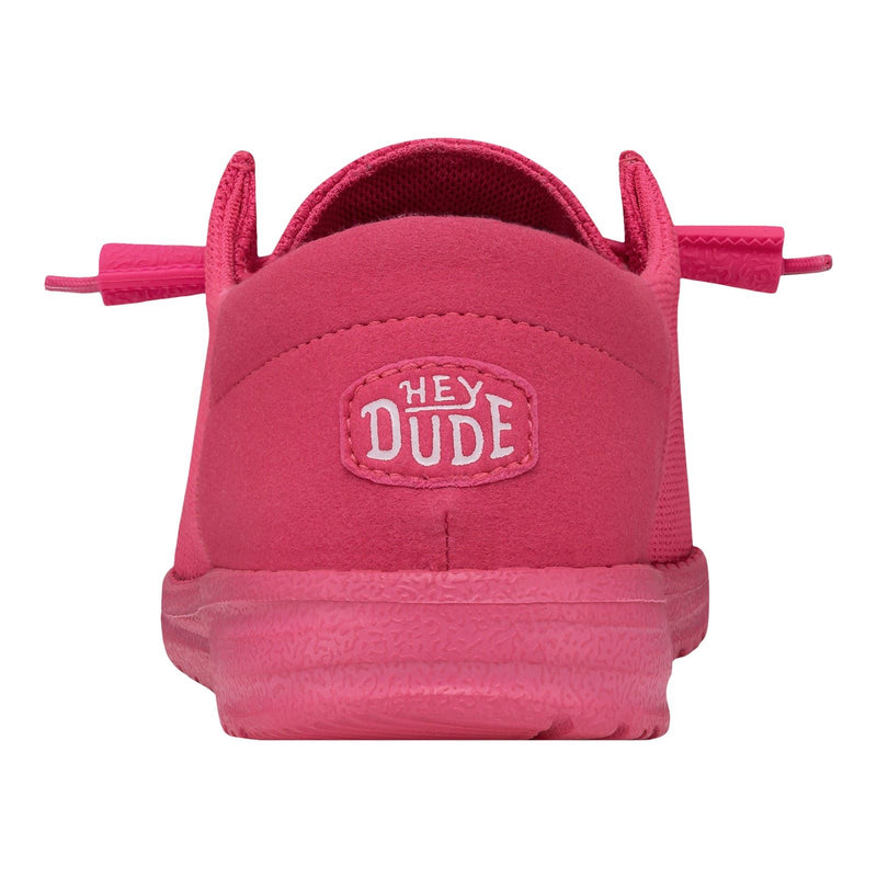 HEYDUDE Wendy Funk Mono Damen Mokassins Aus Polyester In Elektrischem Pink