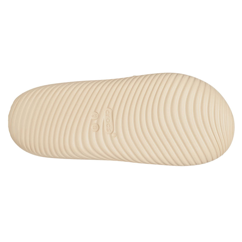 Crocs Mellow Luxe Slide Thermoplastische Shiitake-Sandalen