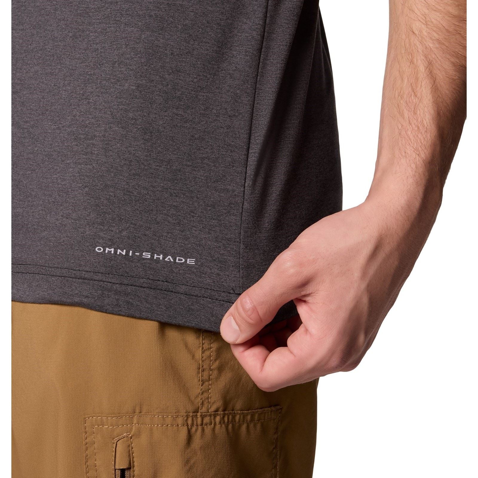 Columbia Kwick Hike Graphic SS Tee Polyester Herren Schwarz Kurzarm T-Shirts