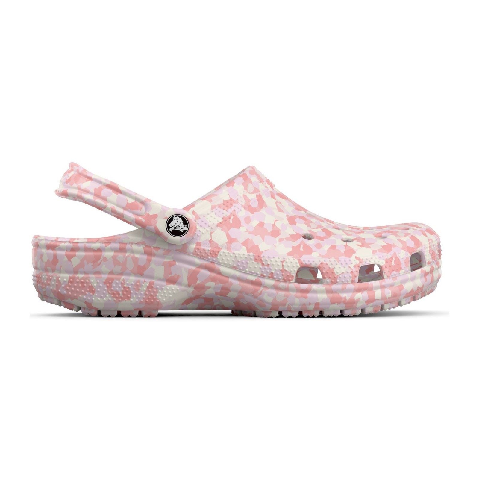 Crocs Classic Confetti Thermoplastische Damen Pink Milch/Mulit Clogs