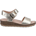 Hush Puppies Ellie Damen Sandalen Aus Leder In Gold