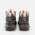 Buffalo 1339-14 Damen Sneaker Aus Braunem Leder