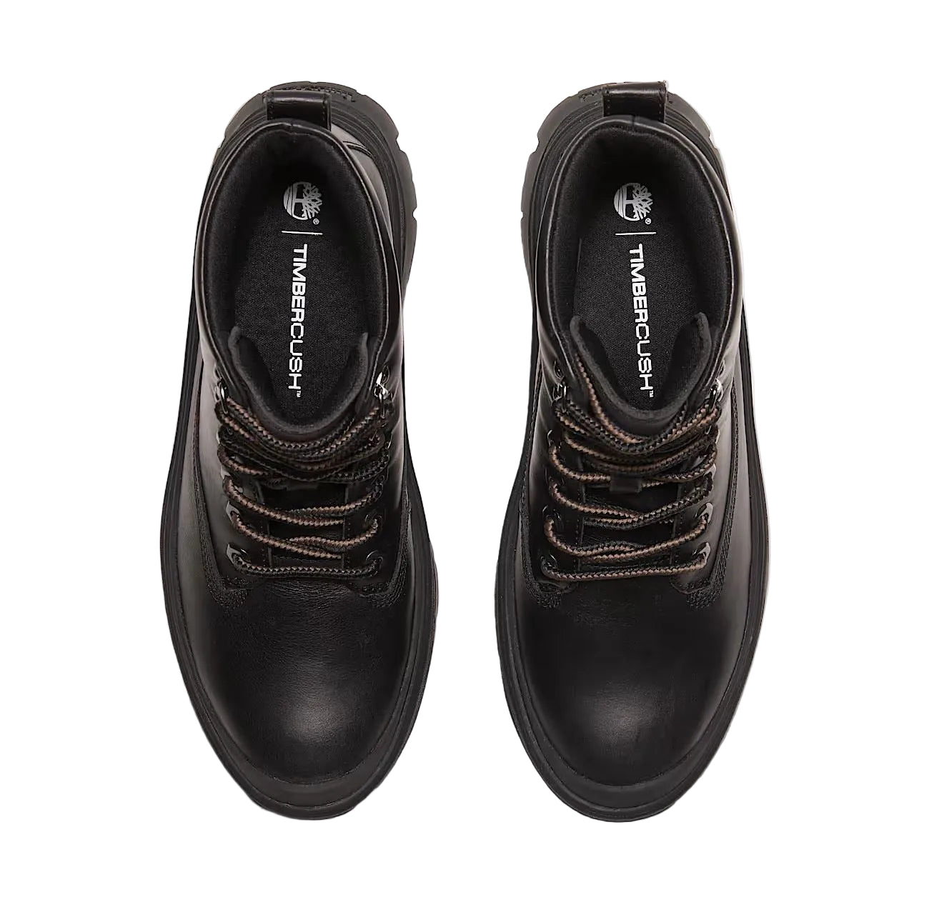 Timberland Roxie Lane Mid Lace Damenlederstiefel In Schwarz