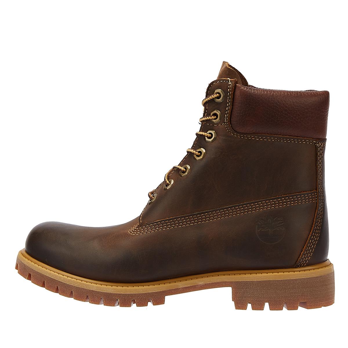 Timberland 6-Zoll-Premium-Vintage-Leder Herren-Stiefel, Braun