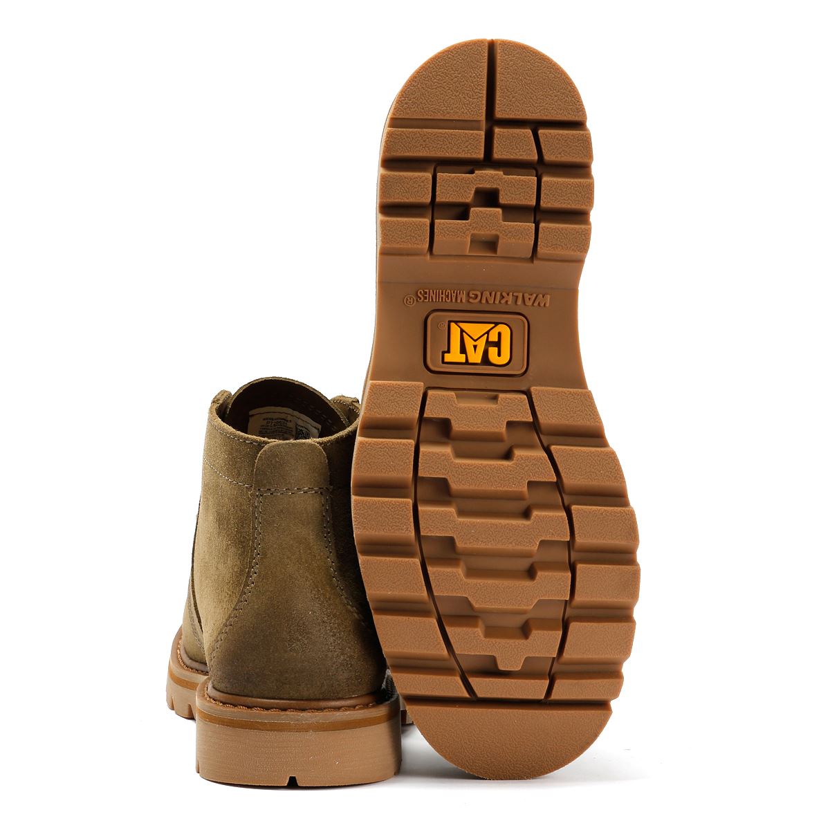Caterpillar Grader Chukka Wildleder Herren Braune Stiefel