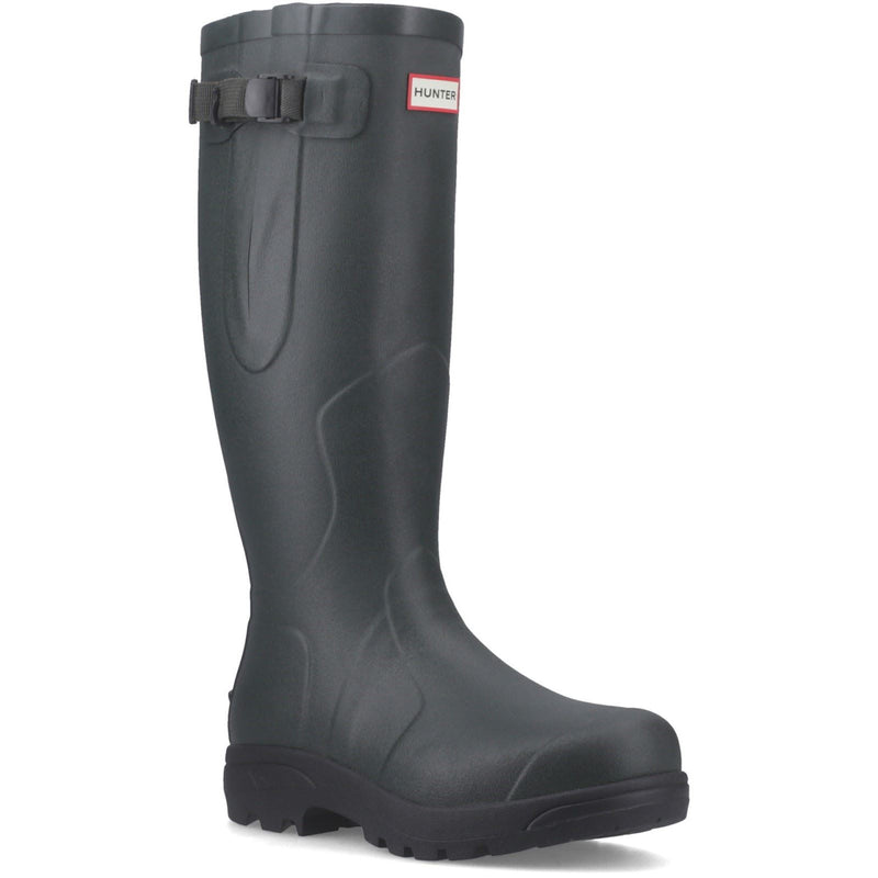 Hunter Balmoral MK II Boot Gummistiefel Für Damen In Dunkeloliv/Schwarz
