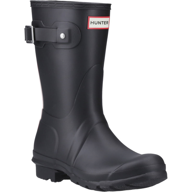 Hunter Original Short Gummistiefel Für Damen In Schwarz