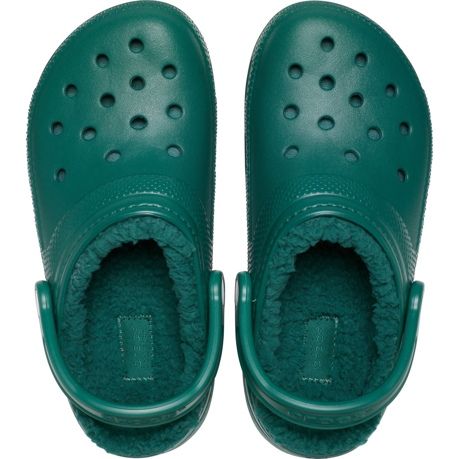 Crocs Classic Lined Clog Thermoplastische Smaragd Clogs