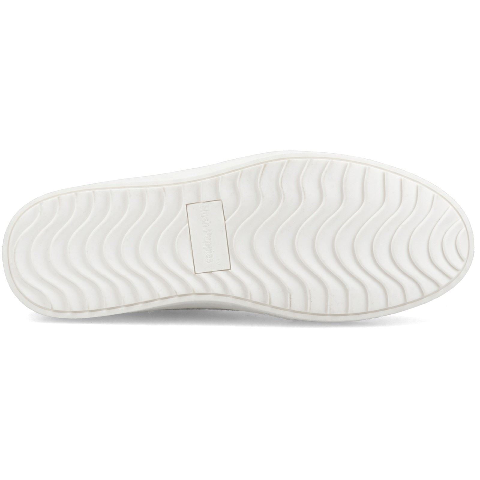 Hush Puppies Nesta Leder Damen Graue Sneaker