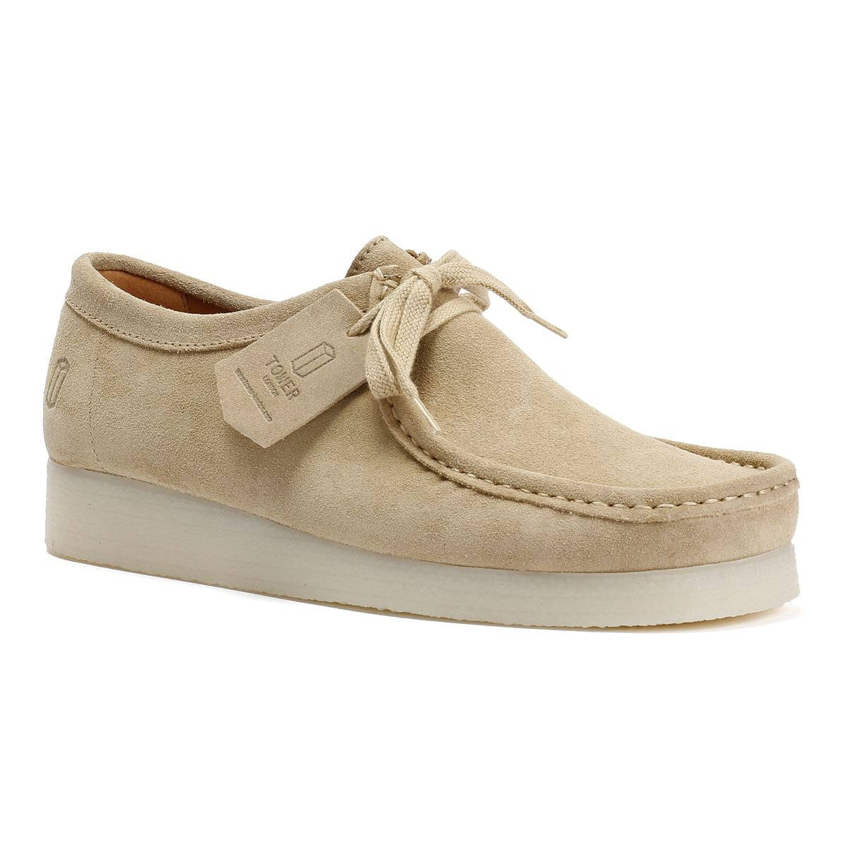 Tower Footwear Apache Sand Veloursleder Schnürschuhe