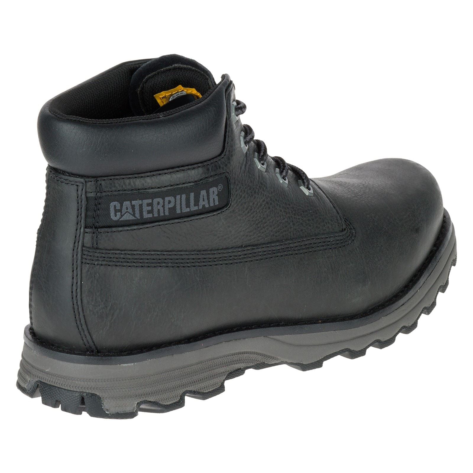Caterpillar Founder Nubukleder Herren Schwarze Knöchelstiefel