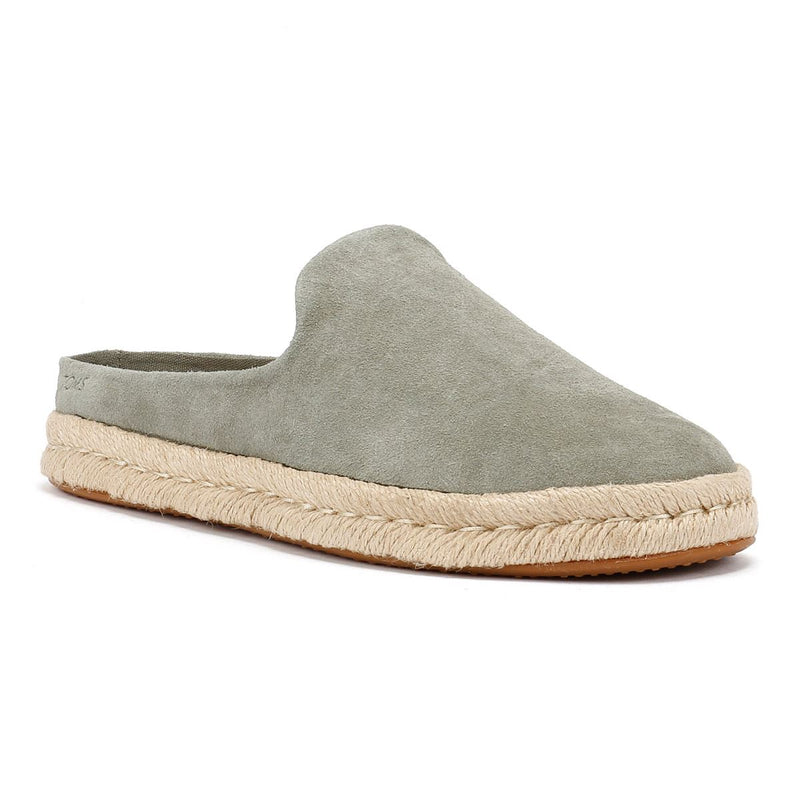 TOMS Santiago Herren Clogs Aus Wildleder In Grau