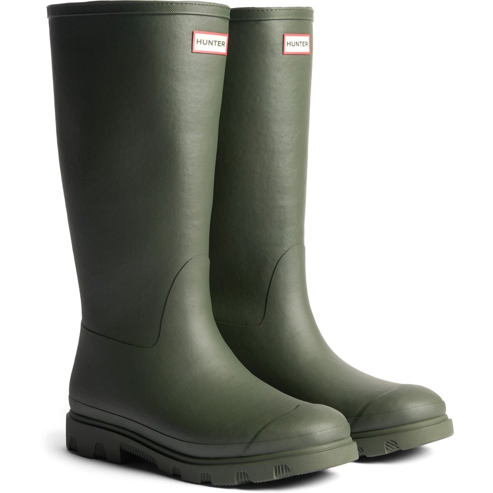 Hunter Downpour Tall Insulated Gummistiefel Für Herren In Dunkeloliv
