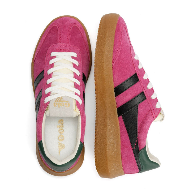 Gola Athena Wildleder Damen Rosa Sneakers